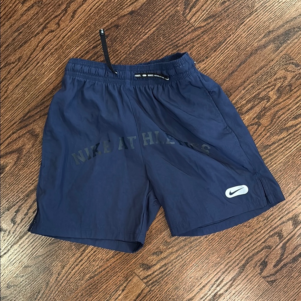 Nike Men's Navy Athletic Shorts